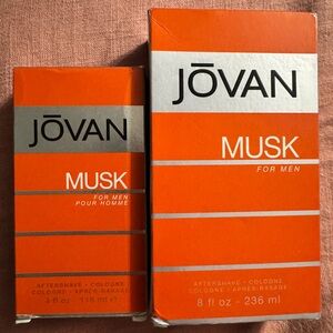 Jovan Musk for Men Aftershave Cologne 8 fl oz + Bonus 4 fl oz